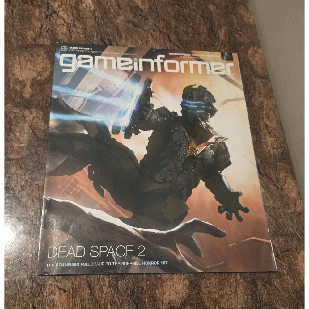 Game Informer Magazine -dead space 2-issue 201 -January 2010 Horror Sci-Fi